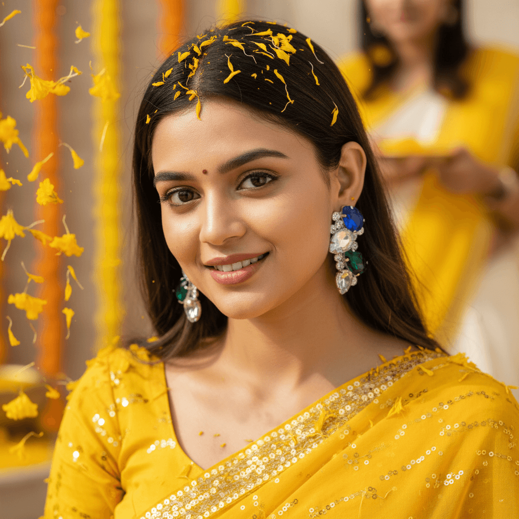 Multicolor Earrings - stone Earrings for women Partywear | Alankara