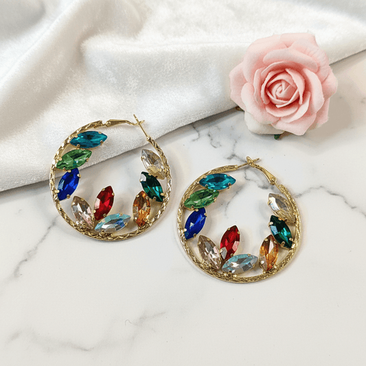 Multicolor Earrings for Women Partywear.